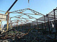 Демонтаж ангаров